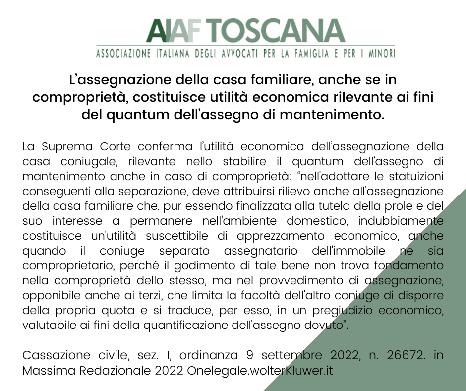 Rassegna giurisprudenziale